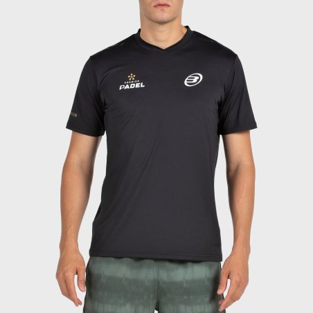 T-SHIRT BULLPADEL PERICO BLACK