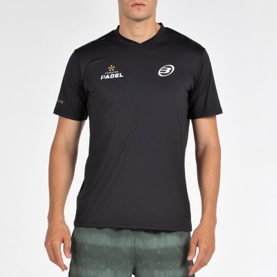 CAMISETA BULLPADEL PERICO NEGRO
