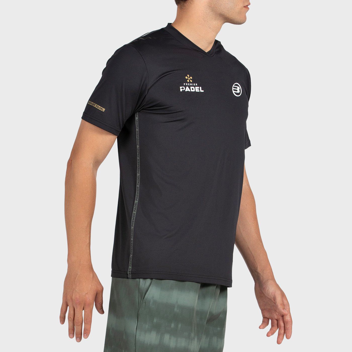 T-SHIRT BULLPADEL PERICO NERO