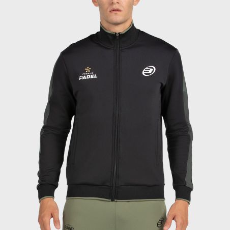 tienda de padel Madrid, tienda de padel online, tienda de padel españa, tienda de padel en linea, SUDADERA BULLPADEL PINDARO NEG