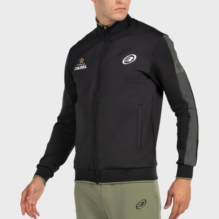 tienda de padel Madrid, tienda de padel online, tienda de padel españa, tienda de padel en linea, SUDADERA BULLPADEL PINDARO NEG