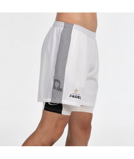 tienda de padel Madrid, tienda de padel online, tienda de padel españa, tienda de padel en linea, SHORT BULLPADEL PINGU CRUDO