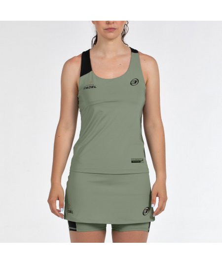 tienda de padel Madrid, tienda de padel online, tienda de padel españa, tienda de padel en linea, CAMISETA BULLPADEL PIRAC KAKI