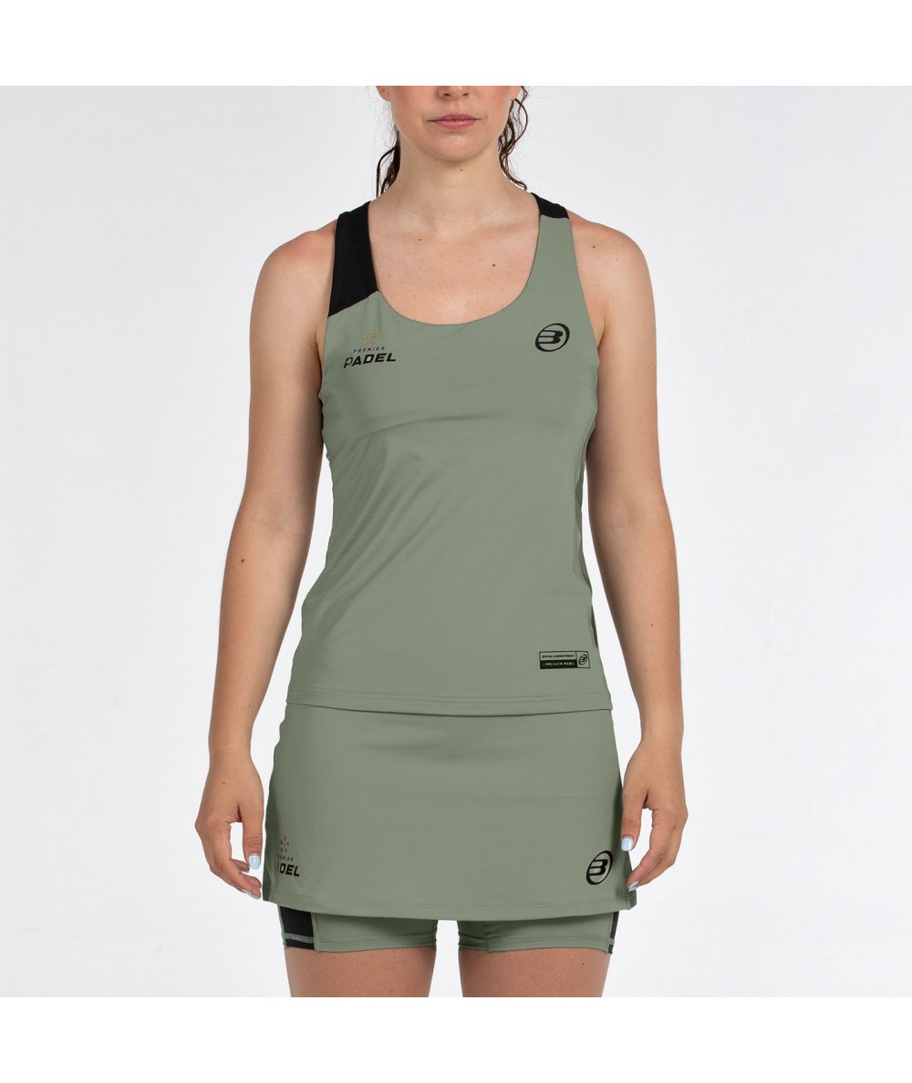 tienda de padel Madrid, tienda de padel online, tienda de padel españa, tienda de padel en linea, CAMISETA BULLPADEL PIRAC KAKI