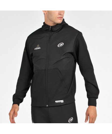 tienda de padel Madrid, tienda de padel online, tienda de padel españa, tienda de padel en linea, SUDADERA BULLPADEL PITACO NEGR