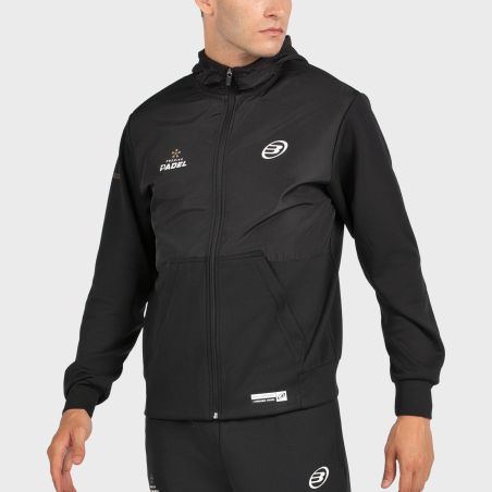 tienda de padel Madrid, tienda de padel online, tienda de padel españa, tienda de padel en linea, SUDADERA BULLPADEL PITACO NEGR