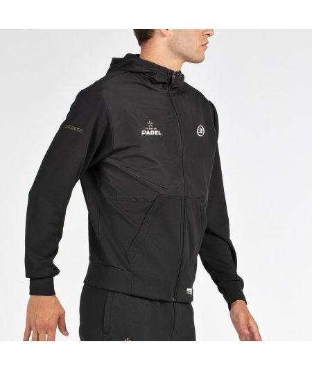 tienda de padel Madrid, tienda de padel online, tienda de padel españa, tienda de padel en linea, SUDADERA BULLPADEL PITACO NEGR