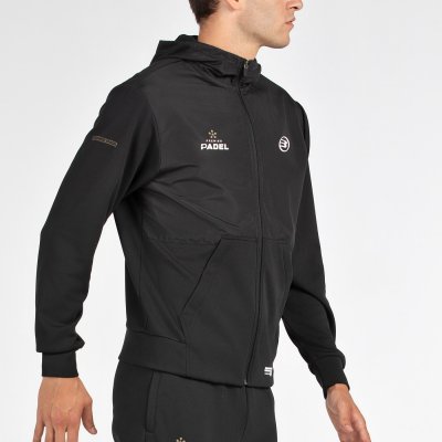 tienda de padel Madrid, tienda de padel online, tienda de padel españa, tienda de padel en linea, SUDADERA BULLPADEL PITACO NEGR