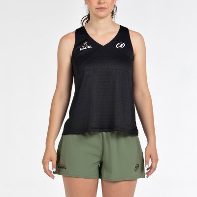 CAMISETA BULLPADEL PIURA NEGRO