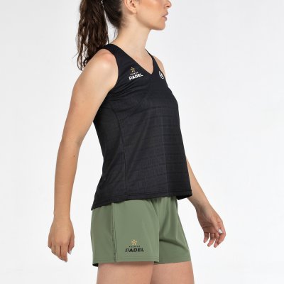 tienda de padel Madrid, tienda de padel online, tienda de padel españa, tienda de padel en linea, CAMISETA BULLPADEL PIURA NEGRO