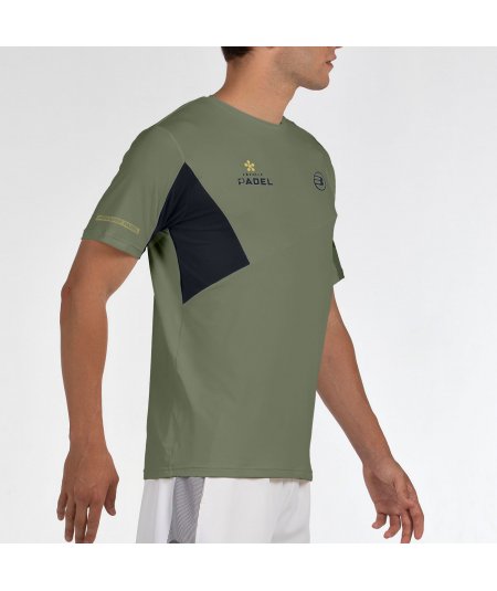 tienda de padel Madrid, tienda de padel online, tienda de padel españa, tienda de padel en linea, CAMISETA BULLPADEL POCATE KAKI