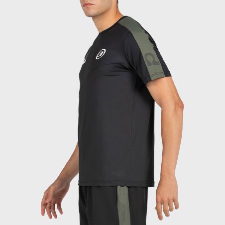 tienda de padel Madrid, tienda de padel online, tienda de padel españa, tienda de padel en linea, CAMISETA BULLPADEL POCATE NEGR
