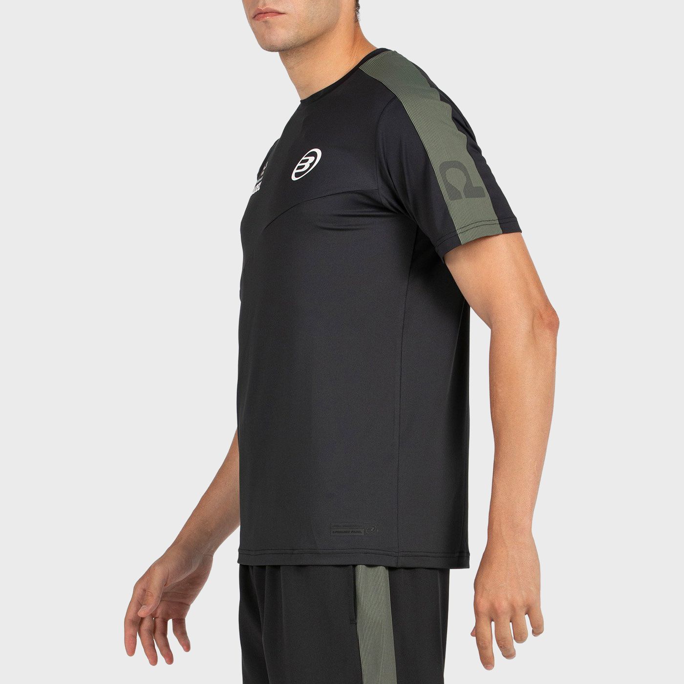 T-SHIRT BULLPADEL POCATE BLACK