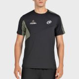tienda de padel Madrid, tienda de padel online, tienda de padel españa, tienda de padel en linea, CAMISETA BULLPADEL POCATE NEGR
