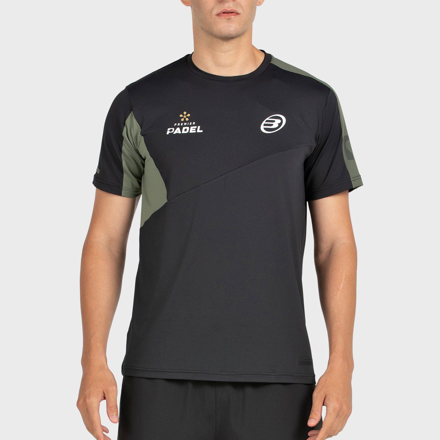T-SHIRT BULLPADEL POCATE NERO