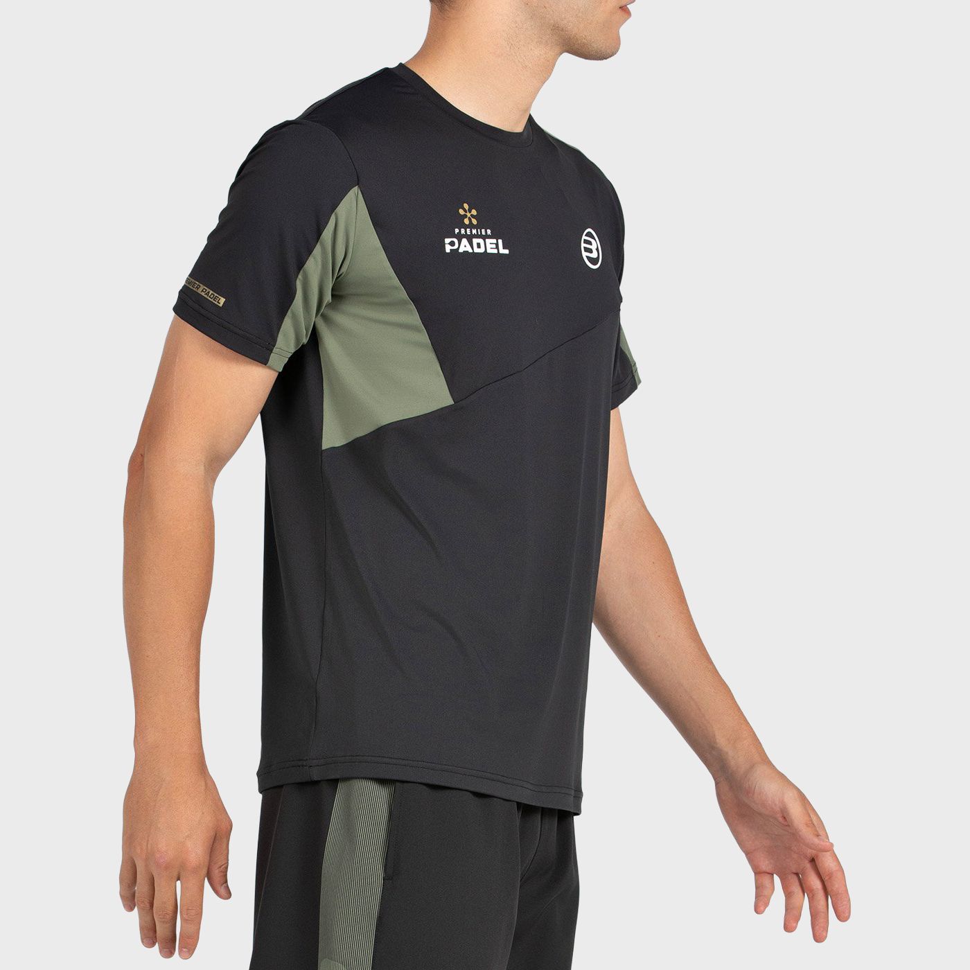 tienda de padel Madrid, tienda de padel online, tienda de padel españa, tienda de padel en linea, CAMISETA BULLPADEL POCATE NEGR