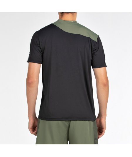 tienda de padel Madrid, tienda de padel online, tienda de padel españa, tienda de padel en linea, CAMISETA BULLPADEL PUYO NEGRO