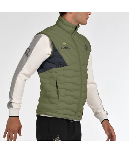 tienda de padel Madrid, tienda de padel online, tienda de padel españa, tienda de padel en linea, CHALECO BULLPADEL PRIMO KAKI