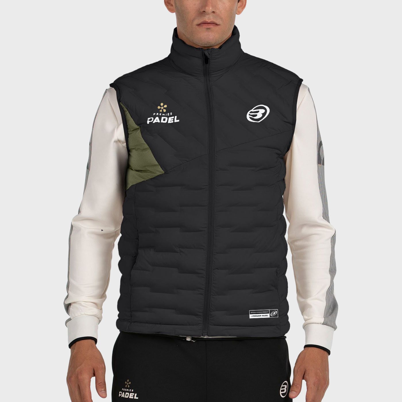 tienda de padel Madrid, tienda de padel online, tienda de padel españa, tienda de padel en linea, CHALECO BULLPADEL PRIMO NEGRO