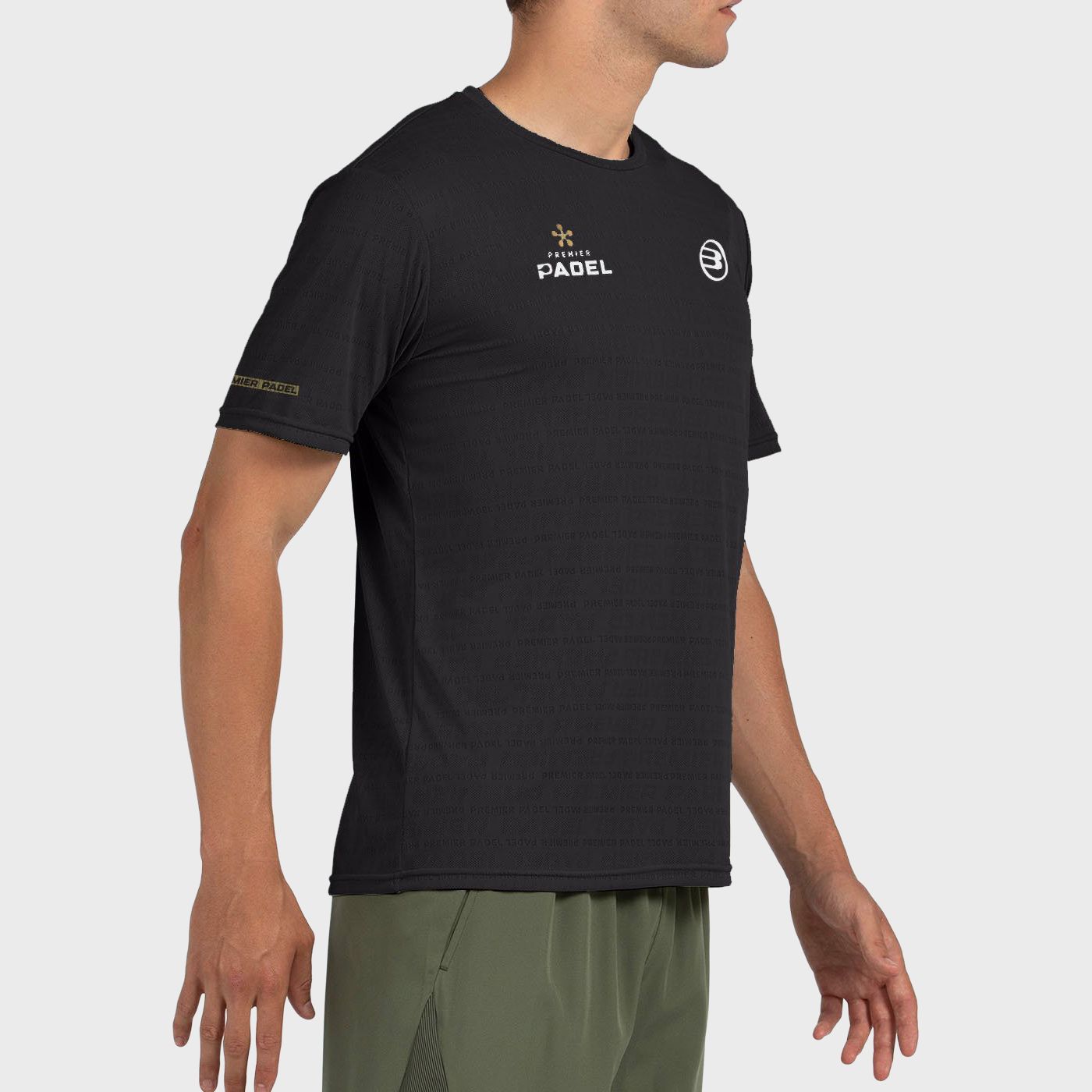 T-SHIRT BULLPADEL PRILEP BLACK