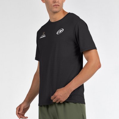tienda de padel Madrid, tienda de padel online, tienda de padel españa, tienda de padel en linea, CAMISETA BULLPADEL PRILEP NEGR