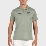POLO-SHIRT BULLPADEL POMPIER EUCALYPTUS