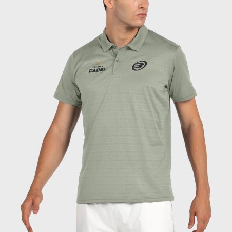POLO-SHIRT BULLPADEL POMPIER EUCALYPTUS