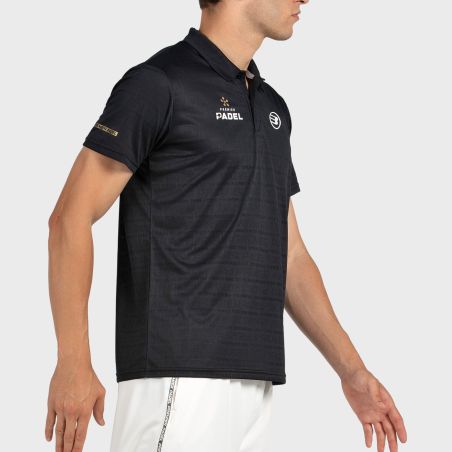 POLO BULLPADEL POMPIER NOIR