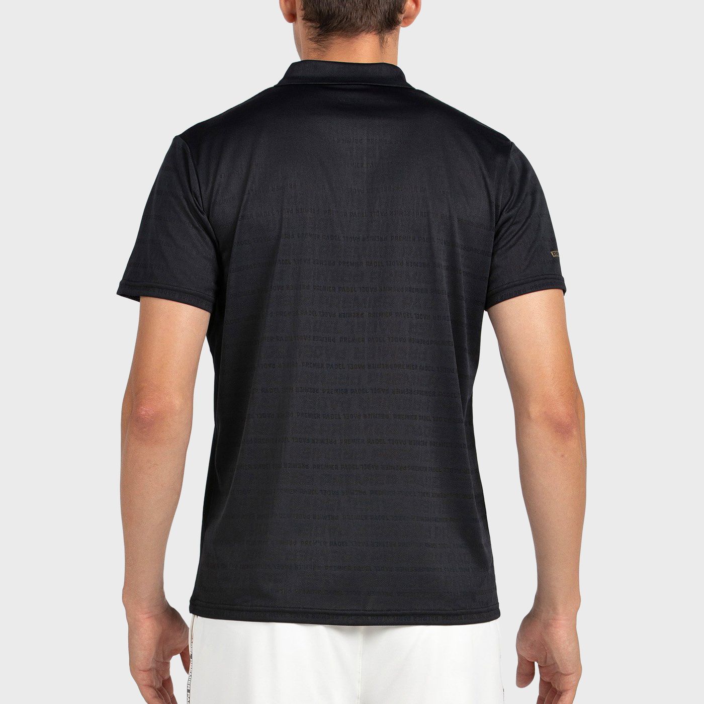 POLO-SHIRT BULLPADEL POMPIER BLACK