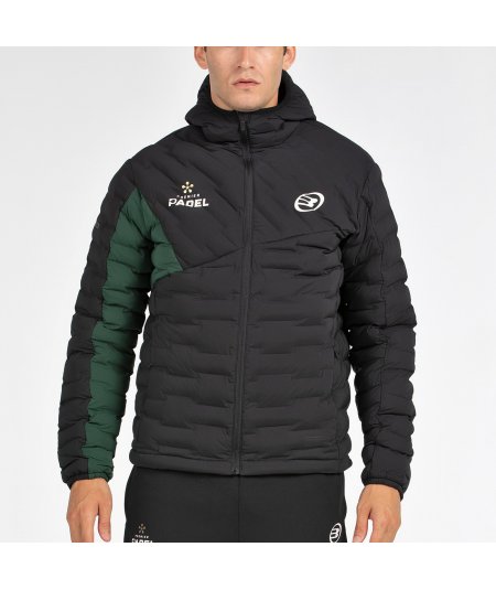 tienda de padel Madrid, tienda de padel online, tienda de padel españa, tienda de padel en linea, ANORACK BULLPADEL POPY NEGRO