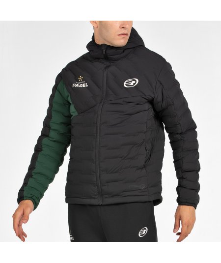 tienda de padel Madrid, tienda de padel online, tienda de padel españa, tienda de padel en linea, ANORACK BULLPADEL POPY NEGRO