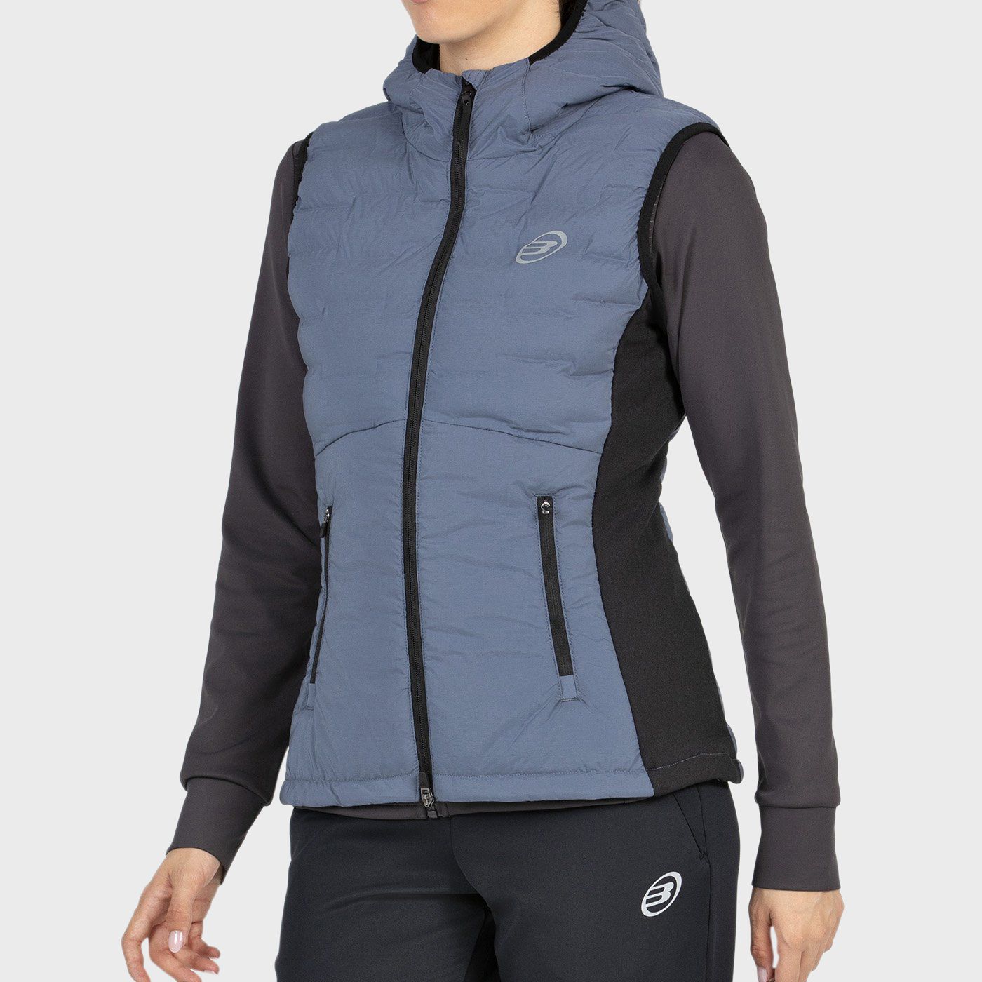 GILET BULLPADEL BLENDA BLU LAVATO