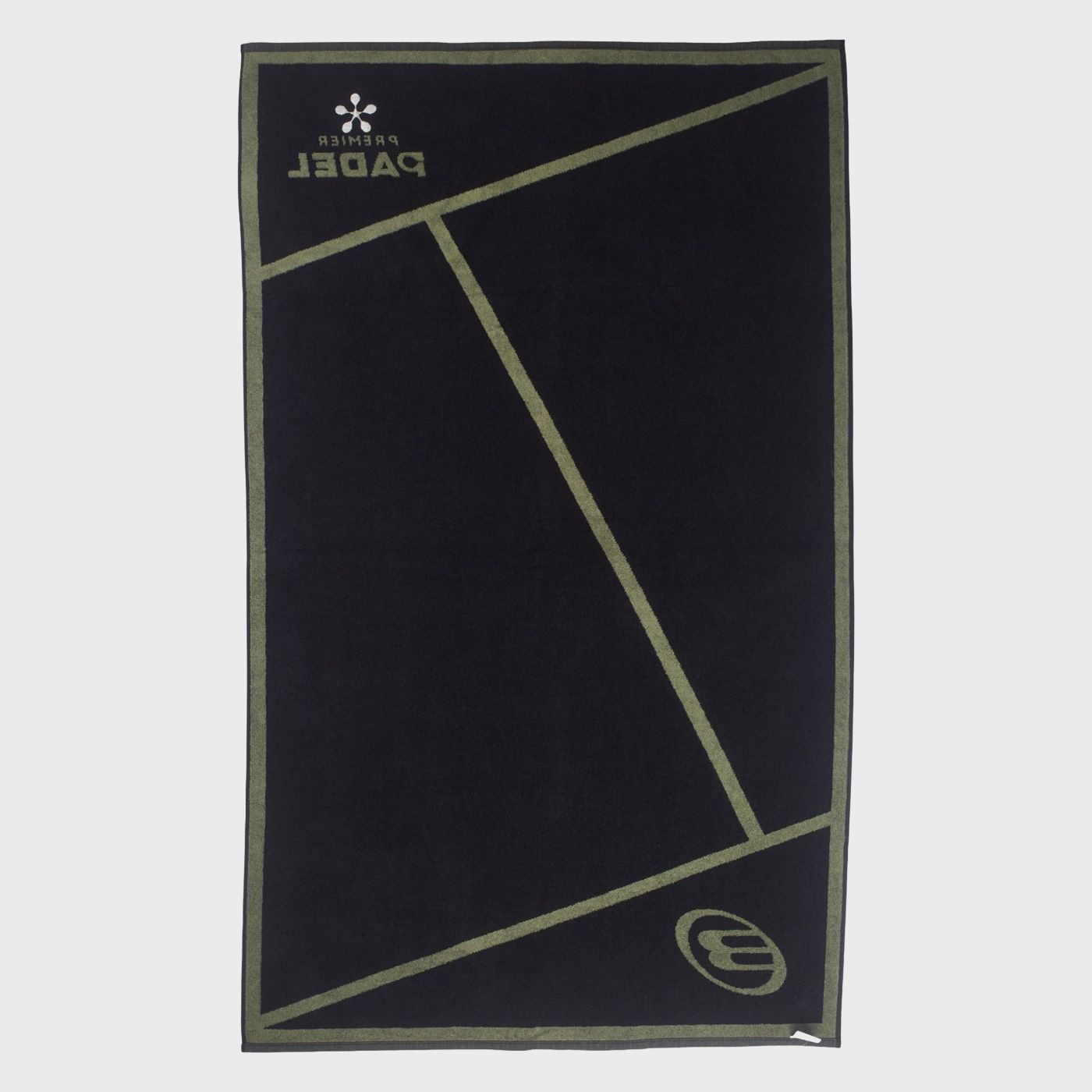 TOALLA BULLPADEL TOWPP150X90 KAKI/NEGRO