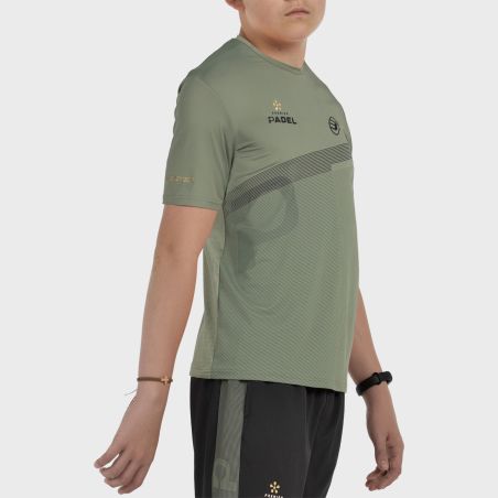 T-SHIRT BULLPADEL PATOS JR KAKI