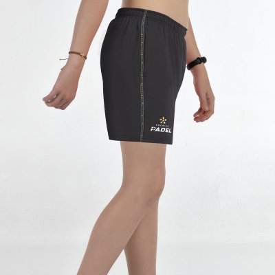 tienda de padel Madrid, tienda de padel online, tienda de padel españa, tienda de padel en linea, SHORT BULLPADEL PREUX JR. NEGR