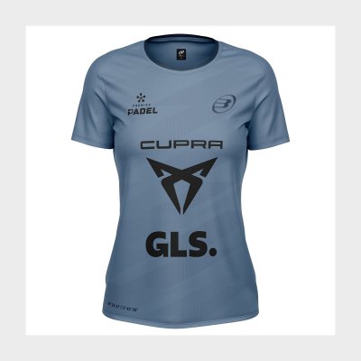 CAMISETA BULLPADEL PINATAR BG AZUL ATOMICO VIGORE