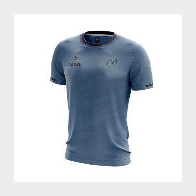 CAMISETA BULLPADEL PRIOR JL AZUL ATOMICO VIGORE