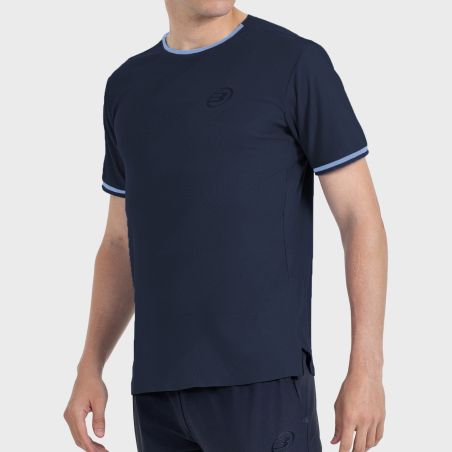 CAMISETA BULLPADEL PRIOR AZUL MARINO