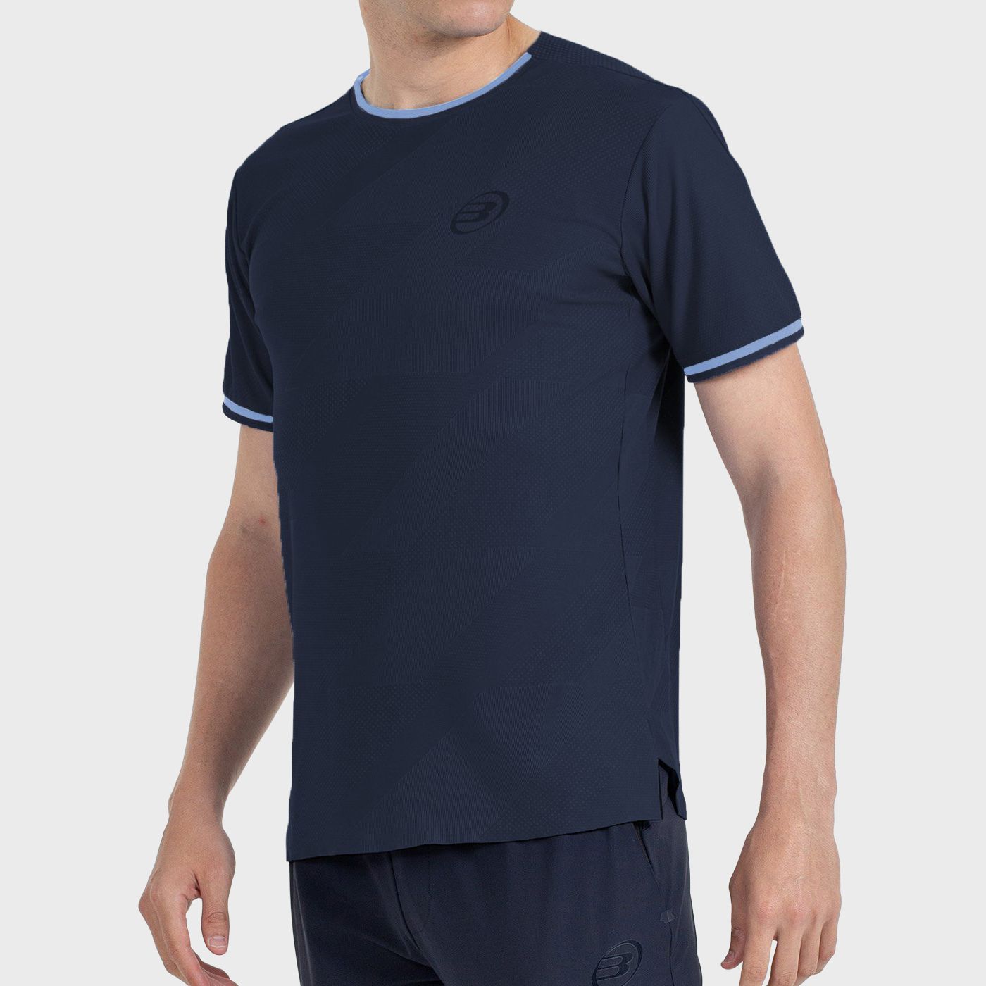 CAMISETA BULLPADEL PRIOR AZUL MARINO
