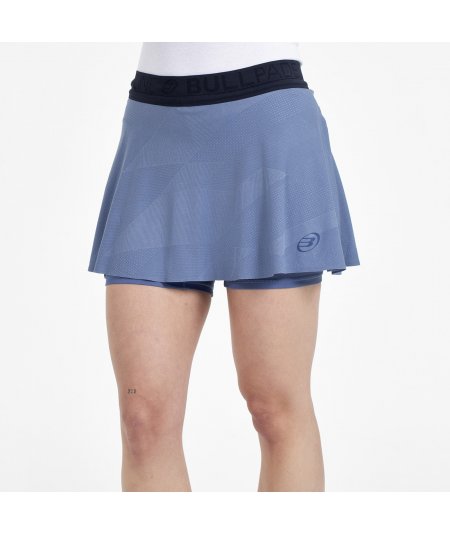 tienda de padel Madrid, tienda de padel online, tienda de padel españa, tienda de padel en linea, FALDA BULLPADEL PERALA AZUL AT