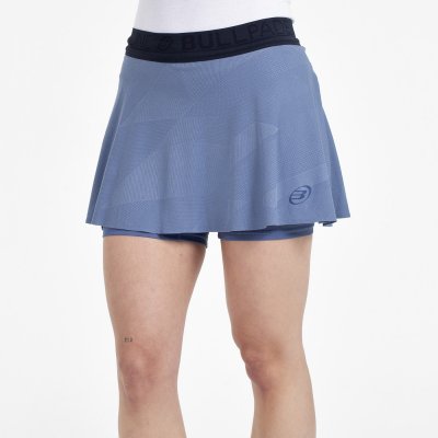 tienda de padel Madrid, tienda de padel online, tienda de padel españa, tienda de padel en linea, FALDA BULLPADEL PERALA AZUL AT