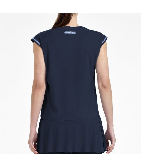 tienda de padel Madrid, tienda de padel online, tienda de padel españa, tienda de padel en linea, CAMISETA BULLPADEL PINATAR AZU