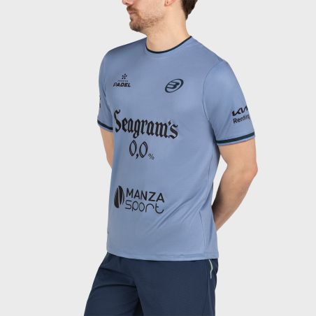 tienda de padel Madrid, tienda de padel online, tienda de padel españa, tienda de padel en linea, CAMISETA BULLPADEL PRIOR PN AZ