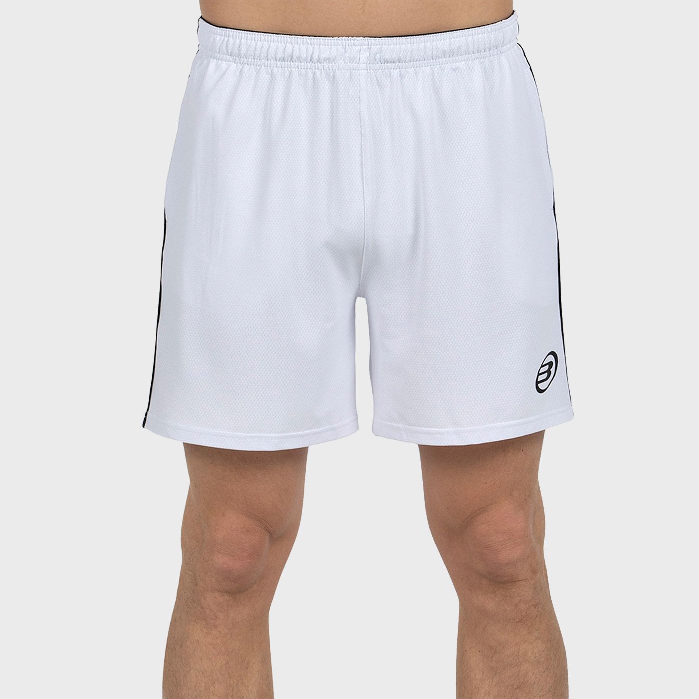 tienda de padel Madrid, tienda de padel online, tienda de padel españa, tienda de padel en linea, SHORT BULLPADEL CASTANAR BLANC