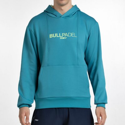 SUDADERA BULLPADEL ACUBE VERDE AZULADO