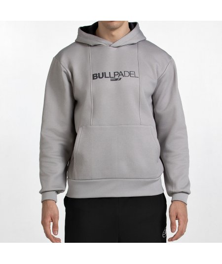 tienda de padel Madrid, tienda de padel online, tienda de padel españa, tienda de padel en linea, SUDADERA BULLPADEL ACUBE GRIS 