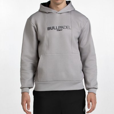 SUDADERA BULLPADEL ACUBE GRIS MEDIO VIGORE