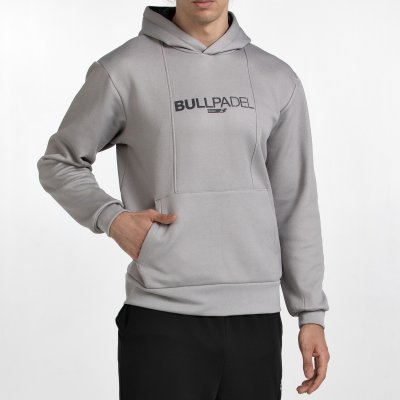 tienda de padel Madrid, tienda de padel online, tienda de padel españa, tienda de padel en linea, SUDADERA BULLPADEL ACUBE GRIS 