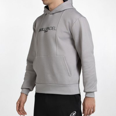 tienda de padel Madrid, tienda de padel online, tienda de padel españa, tienda de padel en linea, SUDADERA BULLPADEL ACUBE GRIS 