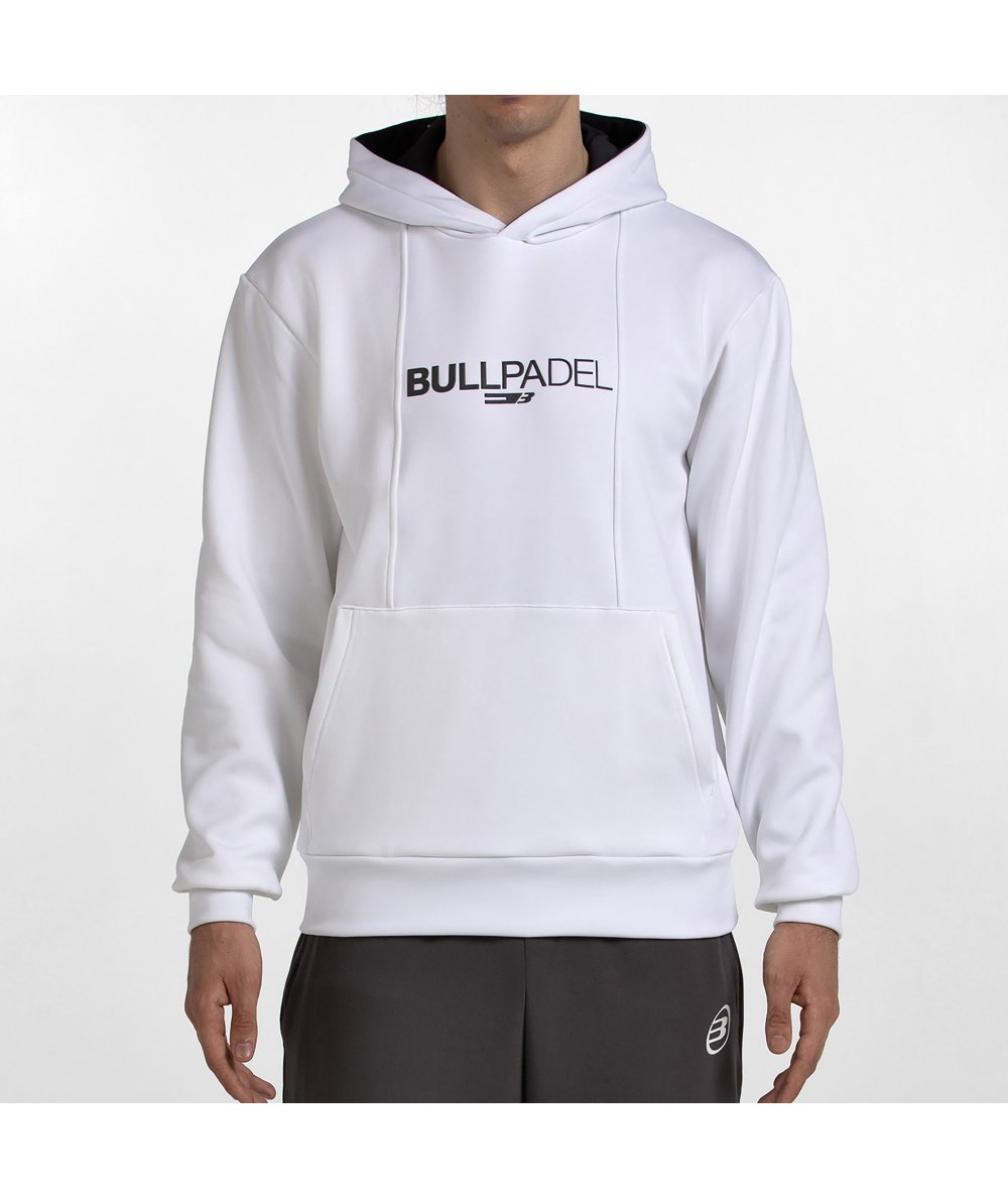 tienda de padel Madrid, tienda de padel online, tienda de padel españa, tienda de padel en linea, SUDADERA BULLPADEL ACUBE BLANC